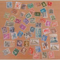Более 50 старых марок с 1 копейки! Лот #6
