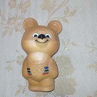 Мишка олимпийский, Олимпийский мишка СССР, резиновый мишка Москва 80