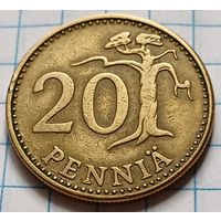 Финляндия 20 пенни, 1963     ( 2-4-4 )