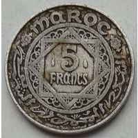 Марокко 5 франков 1951 г.
