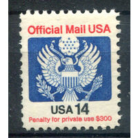 США - 1985г. - герб, 14 c - 1 марка - MNH. Без МЦ!