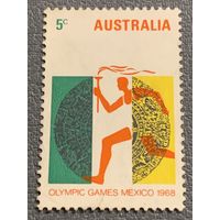 Австралия 1968. Олимпиада Мехико-68