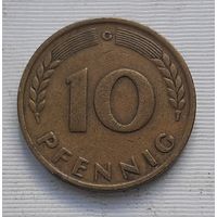 10 пфеннигов 1949 г. G. Германия