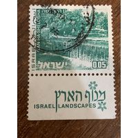 Израиль 1971. Достопримечательности Израиля. Марка из серии