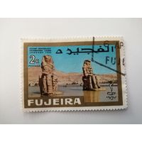 Фуджейра 1966. Международная выставка марок - Каир, Египет и 100-летие египетских марок