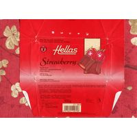 Фантик/обертка от шоколада Hellas 100г