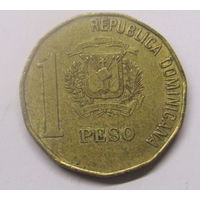 Доминикана 1песо 2002 г