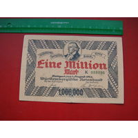 1 миллион   1000000 марок  1923
