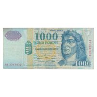 Венгрия 1000 форинтов 1998 года. Нечастый год!