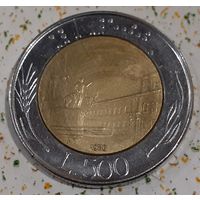 Италия 500 лир, 1983 (8-3-9)