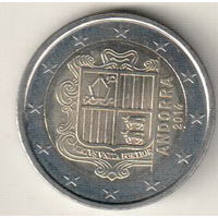Андорра 2 евро 2014