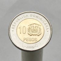 Доминиканская Республика 10 песо 2008