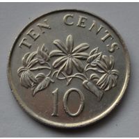 Сингапур, 10 центов 1990 г.