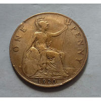 1 пенни, Великобритания 1920 г., Георг V