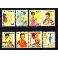 1981 Руанда. Международный год инвалидов
