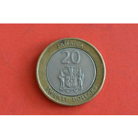 Ямайка 20 долларов 2001