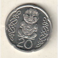 Новая Зеландия 20 цент 2006