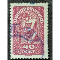 Стандартный выпуск. Республика Германская Австрия. 1920г. 2.27