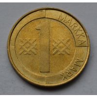 Финляндия, 1 марка 1993 г.