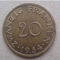 Саар 20 франков