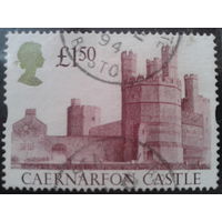 Англия 1992 Стандарт, замок 1,5 фунта стерлингов Михель-2,0 евро гаш
