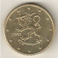 Финляндия 50 евроцент 2000