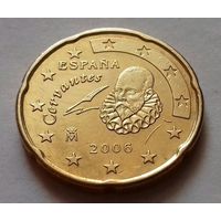 20 евроцентов, Испания 2006 г., AU