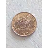 ЮАР 1 цент 1989г.