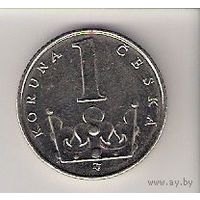 Чехия, 1 koruna, 1996 (*2)