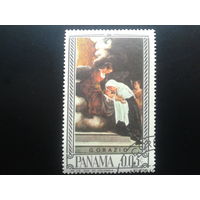Панама 1966 Мадонна и св.Франческо итальянская живопись