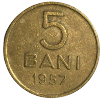 Румыния 5 бань, 1957