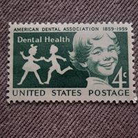 США 1959. 100 лет Американской ассоциации стоматологов