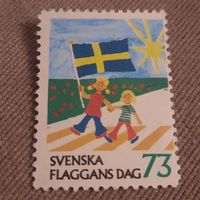 Швеция. Шведский национальный флаг