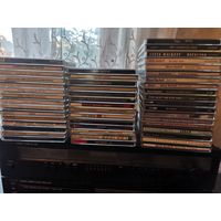 Collection  45pcs audio CDs Albums genesis  peter gabriel steve hackett