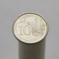 Сингапур 10 центов 2014