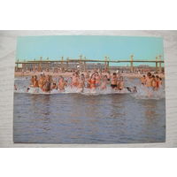 Анапа. Лечебный пляж; 1979, 1980, чистая.