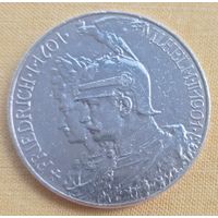 Пруссия 5 марок 1901. 200 лет Пруссии