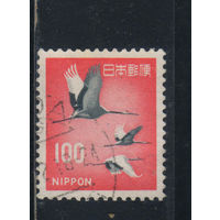Япония 1968 Серые журавли Стандарт #1007