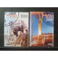 2009 65 лет освобождения, марки из блока Полная серия