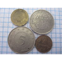 Четыре монеты/35 с рубля!