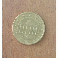 Германия - 50 евроцентов - 2002 ("A")