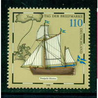 ФРГ Германия Флот Парусник 1998 ** День почтовой марки
