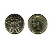 Бельгия 10 франков 1969 состояние