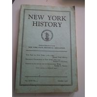 New York History. vol.17. 1936 г.