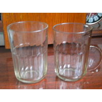 Два старинных стакана Неман до 1939 г