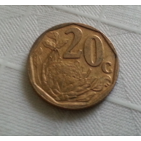 20 центов 2004 г. Южная Африка