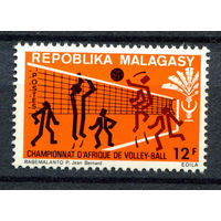 Мадагаскар - 1972г. - Африканский чемпионат по волейболу - полная серия, MNH [Mi 660] - 1 марка