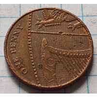 Великобритания 1 пенни, 2008      ( 2-6-2 )