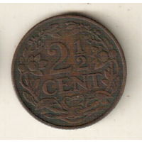 Нидерланды 2 1/2 цент 1929