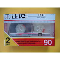 Аудиокассеты LEVIS в паке (2 шт.). Цена за пак.